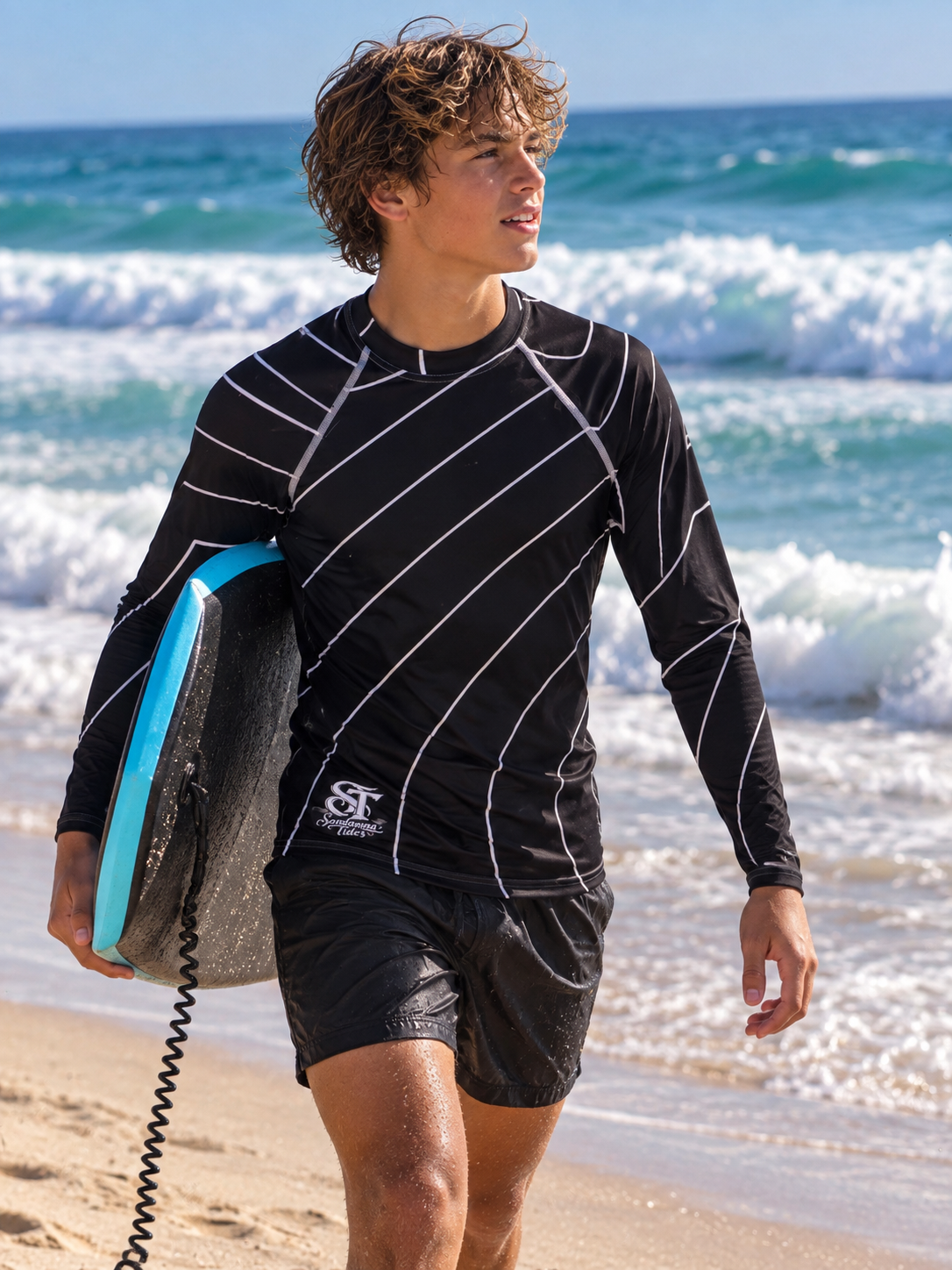 Sandanna Tides Youth Rash Guard