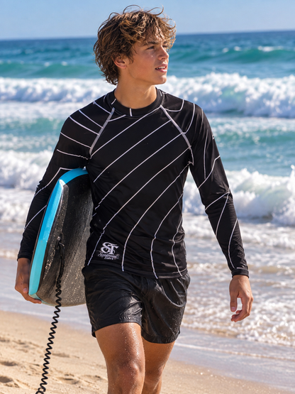 Sandanna Tides Youth Rash Guard