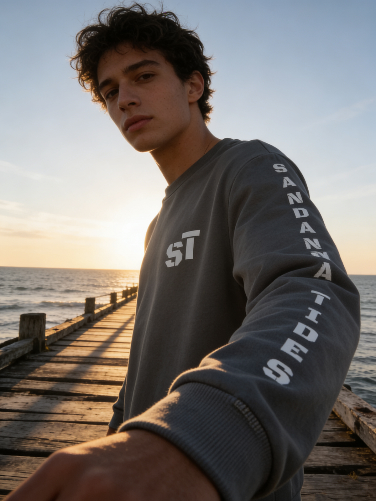 Sandanna Tides Unisex Recycled Sweatshirt