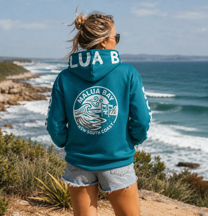 Malua Bay Recycled Unisex Hoodie