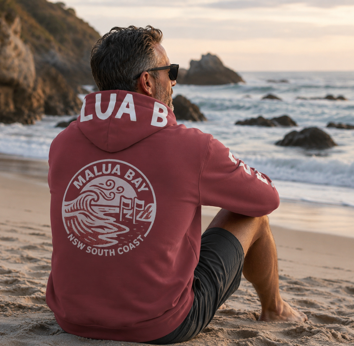 Malua Bay Recycled Unisex Hoodie