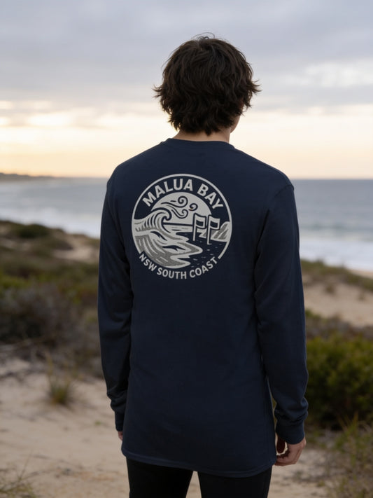 Malua Bay Unisex Long Sleeve Shirt
