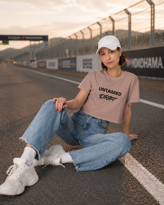 UNTAMED DRIFT Women’s crop top