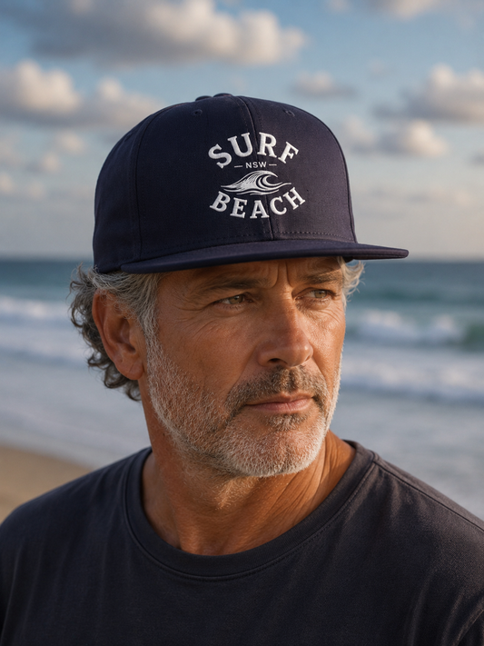 Surf Beach Snapback Hat